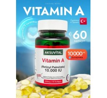 Aksu Vital Vitamin A 10.000IU 60soft