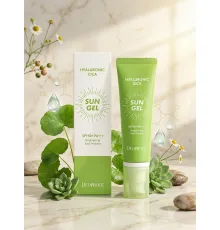 SPF50+ Pa++ Deoproce Hyaluronic Cooling Sun Gel