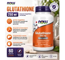 Now Glutathione 250mg 60cap