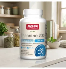 Jarrow Theanine 200 mg 60veg caps