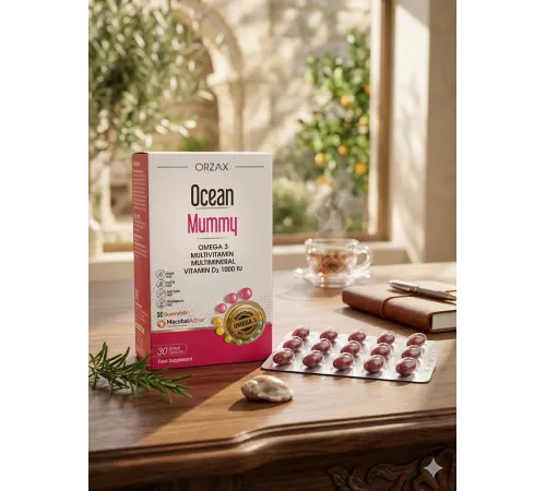 ORZAX Ocean Mummy Omega-3 Multivitamin 30kapsul