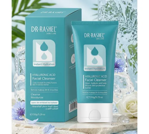 Dr Rashel Instant Hydration Facial Cleanser Hyalironic Acid 150g