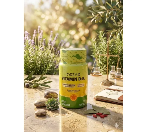 ORZAX Vit D3K2 120soft