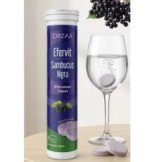 ORZAX Ocean Efervit Sambucus nigra щипучие таблетки 20tab