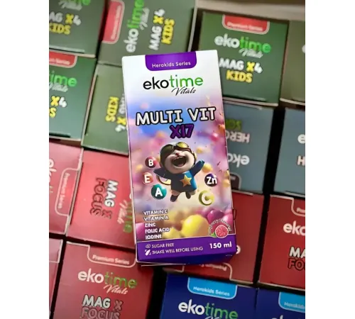 Ekotime Hero Multi Vit X17 150ml