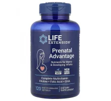 Life Extension, Women's Health, Prenatal Advantage, комплекс для беременных, 120 капсул