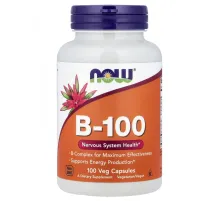 NOW Foods, B-100, 100 растительных капсул