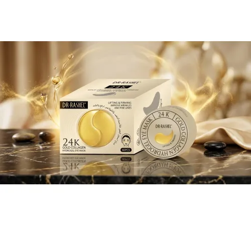 DR.RASHEL 24K Gold Collagen Hydrogel Eye Mask 60pcs