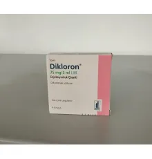 Dikloron 75mg 3ml 4  ampul ( противовоспалительное и обезбаливающее)
