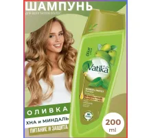 Vatika Шампунь   Olive and Henna 200мл
