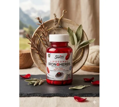 Swiss Bork Liposomal Iron+Herbs 30tab