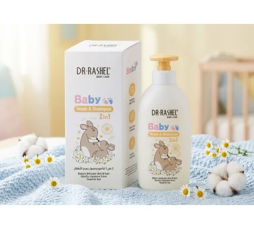 Dr Rashel Baby Wash & Shampoo 2in1 500ml