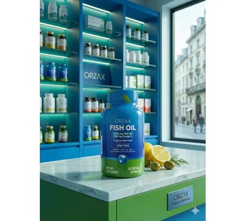 ORZAX Fish Oil 120kapsul (Рыбий жир)