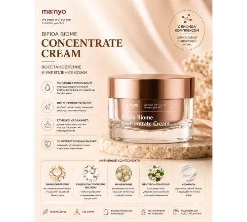 ma:nyo Bifida Biome Concentrate Cream крем для лица