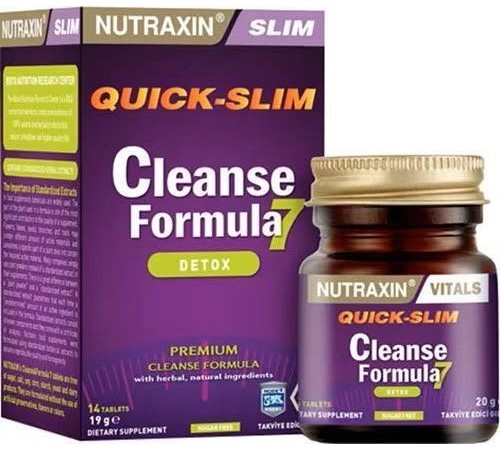 Nutraxin Slim Cleanse Formula7 detox