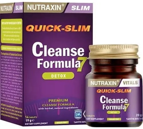 Nutraxin Slim Cleanse Formula7 detox