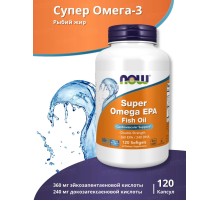 NOW Super Omega EPA Fish Oil 120 soft