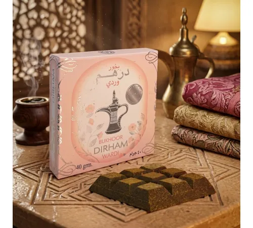Бахур Dirham Wardi 40grm