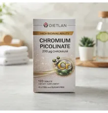 DIETLAN Krom Pikolinat 200mg 120tab