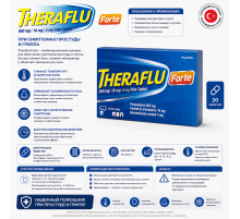 Theraflu Forte 20 tablet (При гриппе и простуде)
