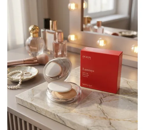Pupa Пудра запеченная Luminys Baked Face Powder, 9 г, 04, оттенок Шампанское