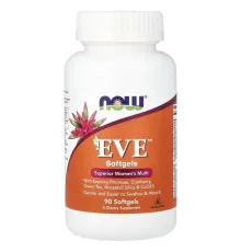 NOW Foods, EVE, мультивитамины для женщин, 90 мягких таблеток