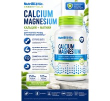 NutriBiotic calcium magnesium 100 cap