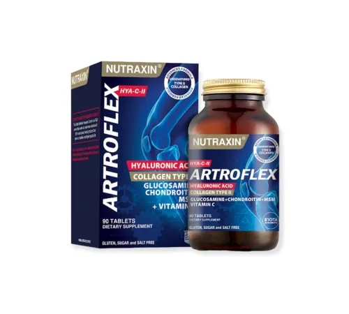 NUTRAXIN  ARTROFLEX HYALURONIC ACID +VIT C 90tab