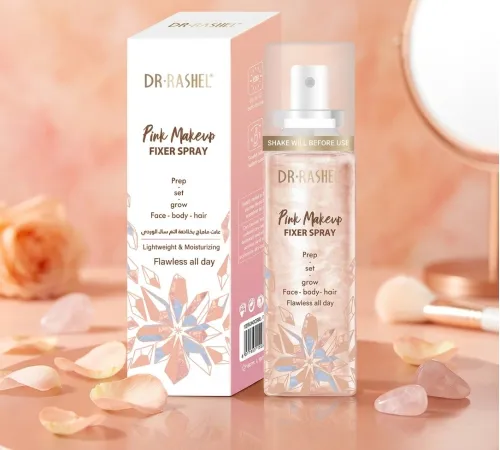 Dr Rashel Pink Makeup fixer xpray 100ml