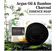 Aichun Beauty Argan Oil Bamboo Charcoal Soap 100g