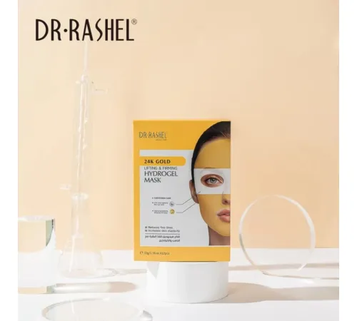 DR.RASHEL 24K  Gold Lifting & Firming Hydrogel Mask 33g 12pcs