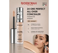 DEBORAH 24 ORE PERFECT ALL OVER Корректор жидкий тон 02 бежевый